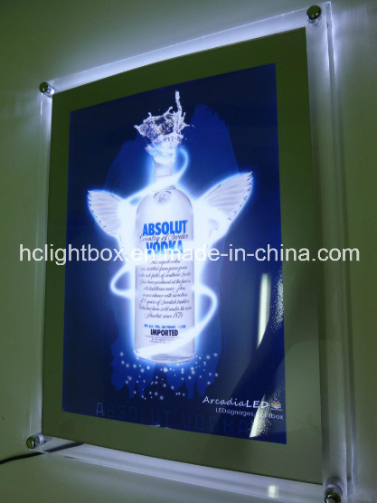 New Acrylic Frame Crystal LED Light Box with Screw
