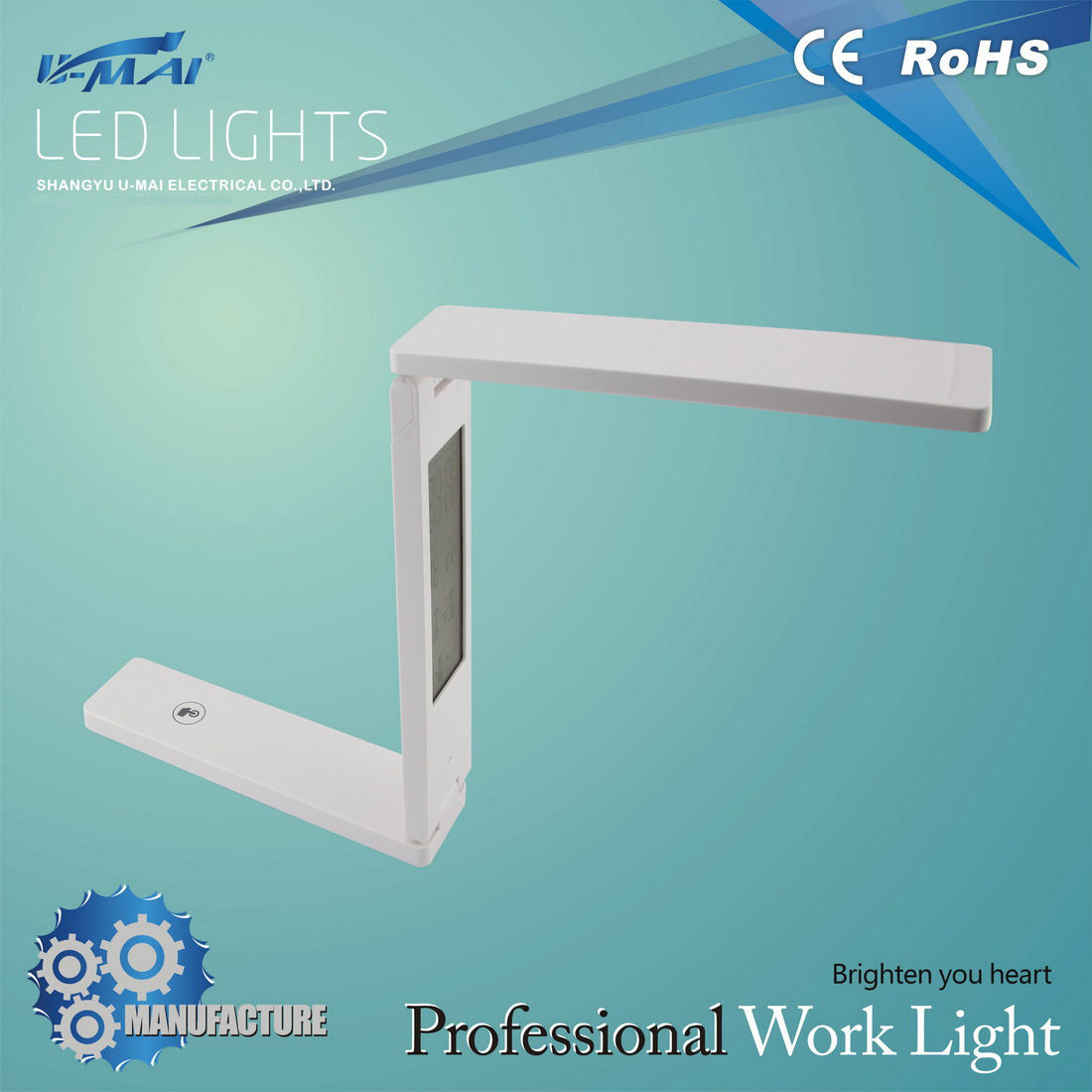 Folding Rechargeable LED Work Light for Reading (HL-LA0222)