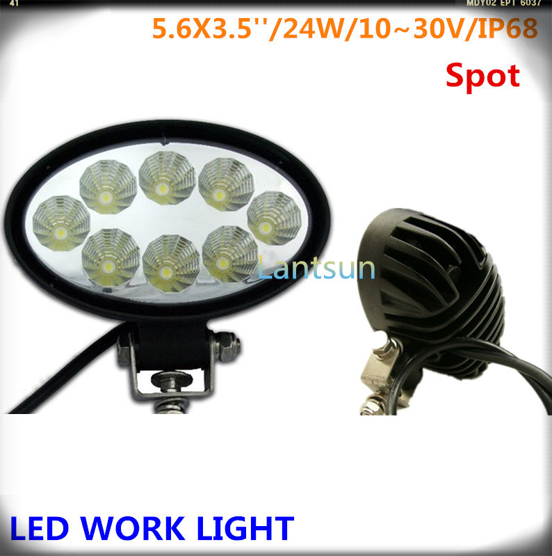 24W Round LED Work Light