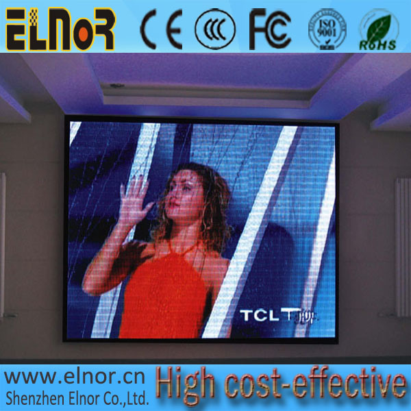 2014 Hot-Selling P7.62 SMD Indoor Full Color LED Video Display