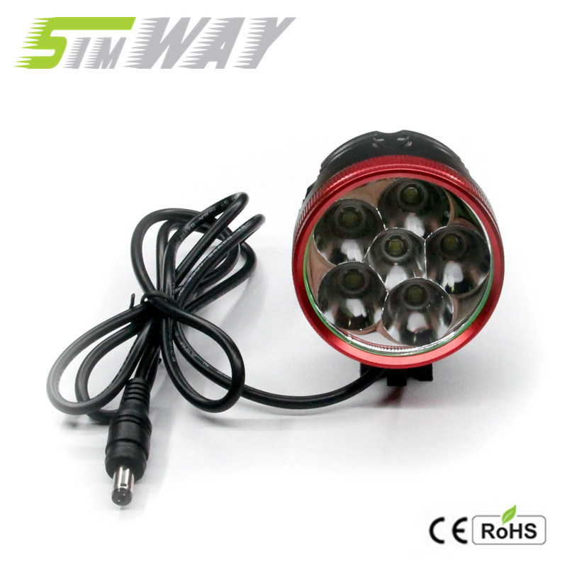7200lm Waterproof IP65 Highlight LED Bike Light with Charger