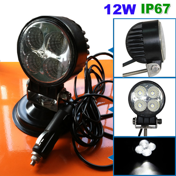 3.3 Inches 12W Round Mini LED Work Light (CH-WL-014-12W)