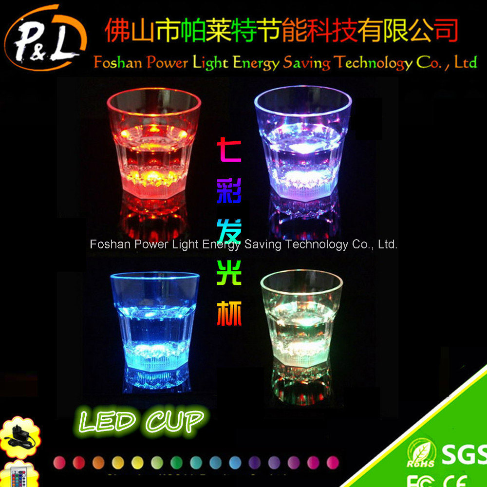 Plastic LED Wine Cup Flashing Party LED Cup
