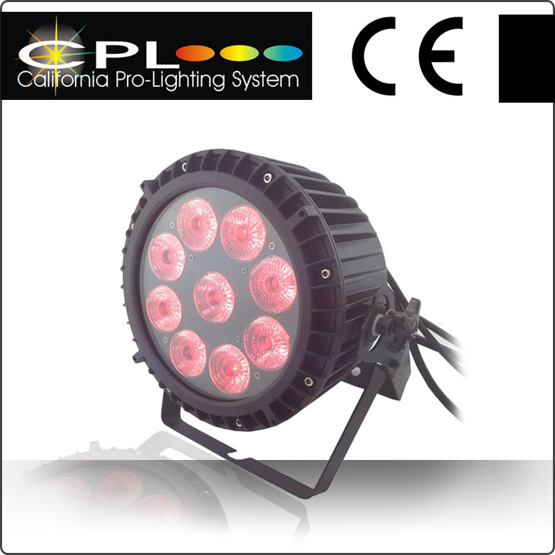 CREE Outdoor LED PAR Light (9X10W 4 in 1 Stage Equipment)