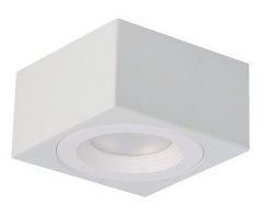 LED Ceiling Light--5W, COB LED, Square, Frosted Cover.