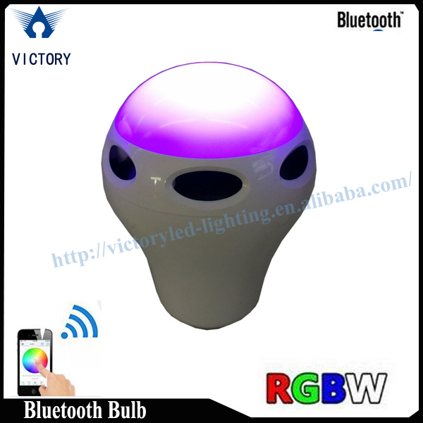 Color Changing LED Bluetooth Bulb Light with Remote Control