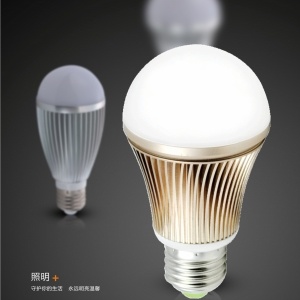 CE RoHS High Power E27 7W LED Light Bulb