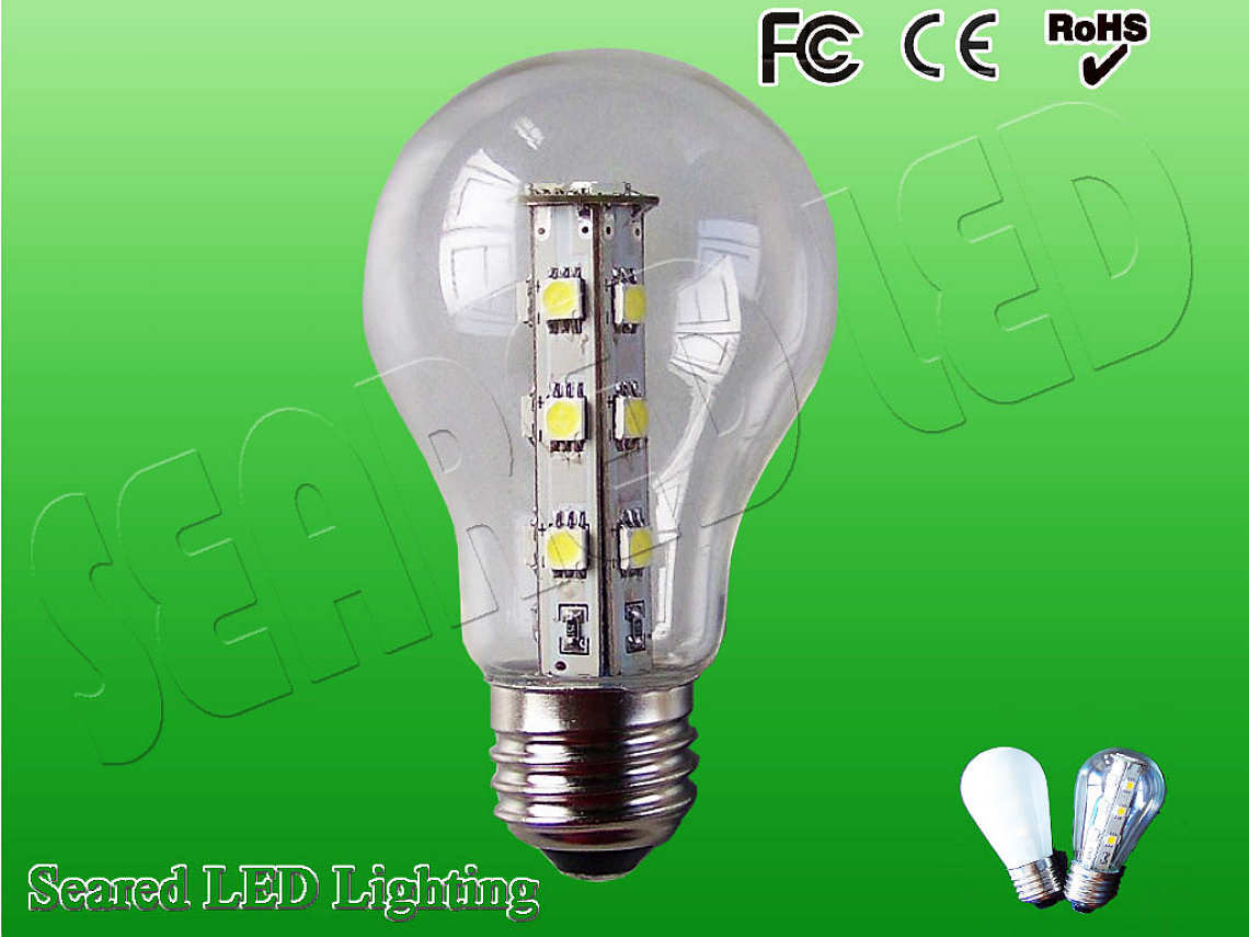 A19 LED Light Bulb (SMD60)