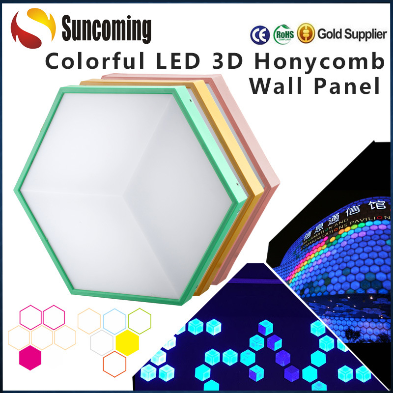 220 Volt RGB 3D Decoration LED Panel Ceiling Light