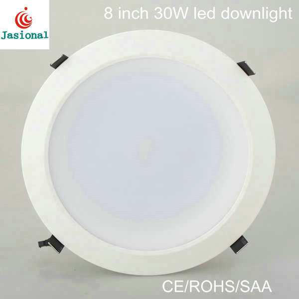 Super Bright Dimmable 8 Inch LED Down Light, LED Downlight 30W, 8 Inch LED Can Lights