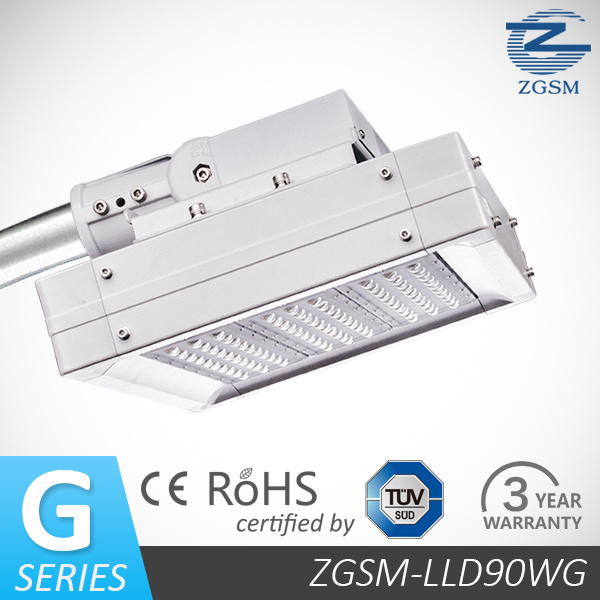 PWM Signal 90W High Lumen LED Street Light with CE/RoHS Certificated