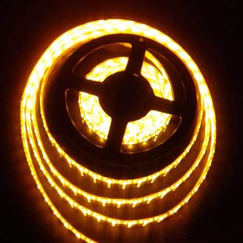12V 5050 Waterproof Amber LED Strip Lights