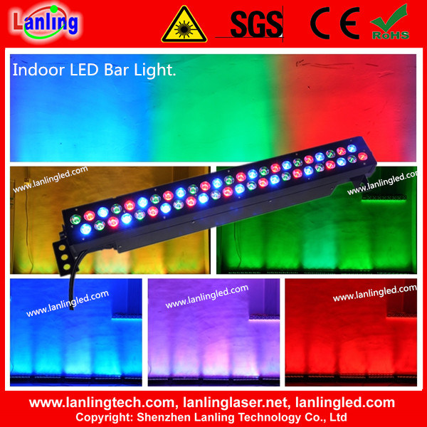 48PCS*3W RGB 0.6meter 10CH LED Bar Light Aluminum Wall Washer