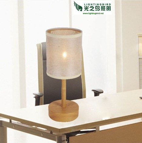 Lightingbird Simple Hotel Room Deck Wood Table Lamp (LBMT-ZT)