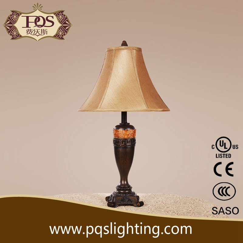 Black Palace Style Home Decoration Table Lamp (P0221TB)
