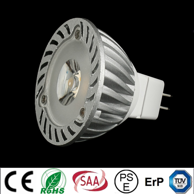 AC, DC MR16 3W High Power LED Spotlight (TTC-M003-A1)