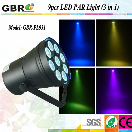 LED PAR64 Light 3in1 Stage LED Light