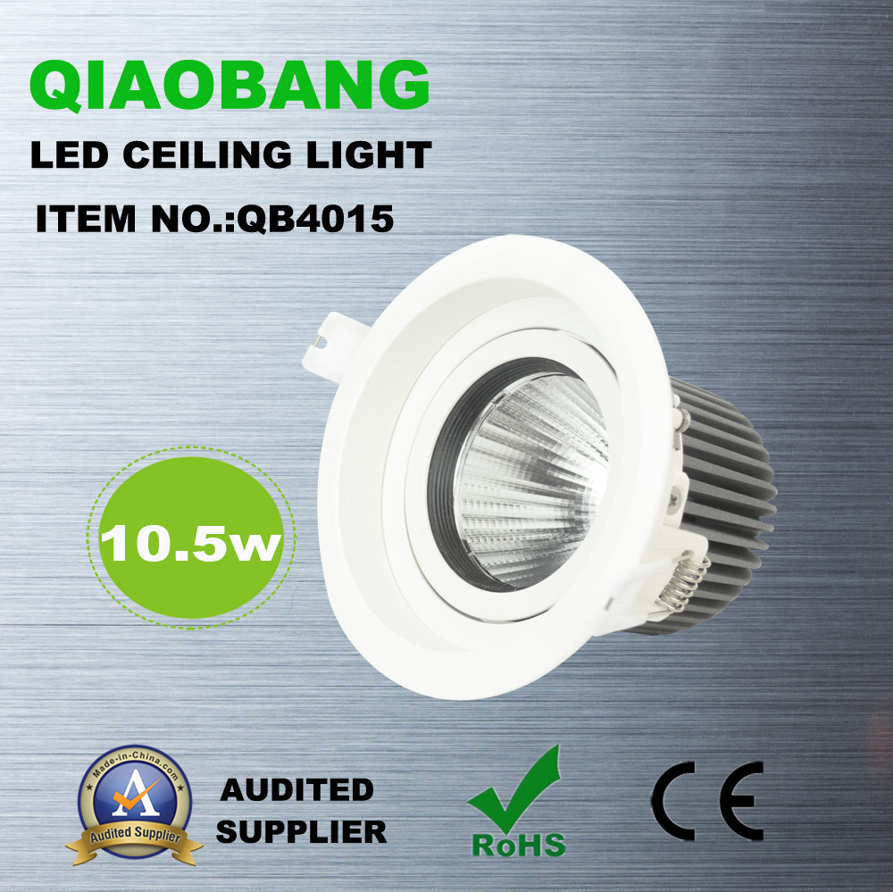 The Newest LED COB Lamp Energy Saving LED Ceiling Light with 10.5W (QB4015)