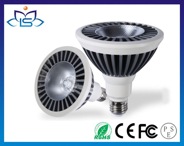 18W Aluminum Epistar CREE Citizen COB 16/36 Degree LED PAR Light PAR38 with CE RoHS