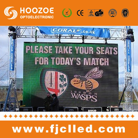 Watching Games LED Display Screen 10 Mm for 2014 World Cup Live