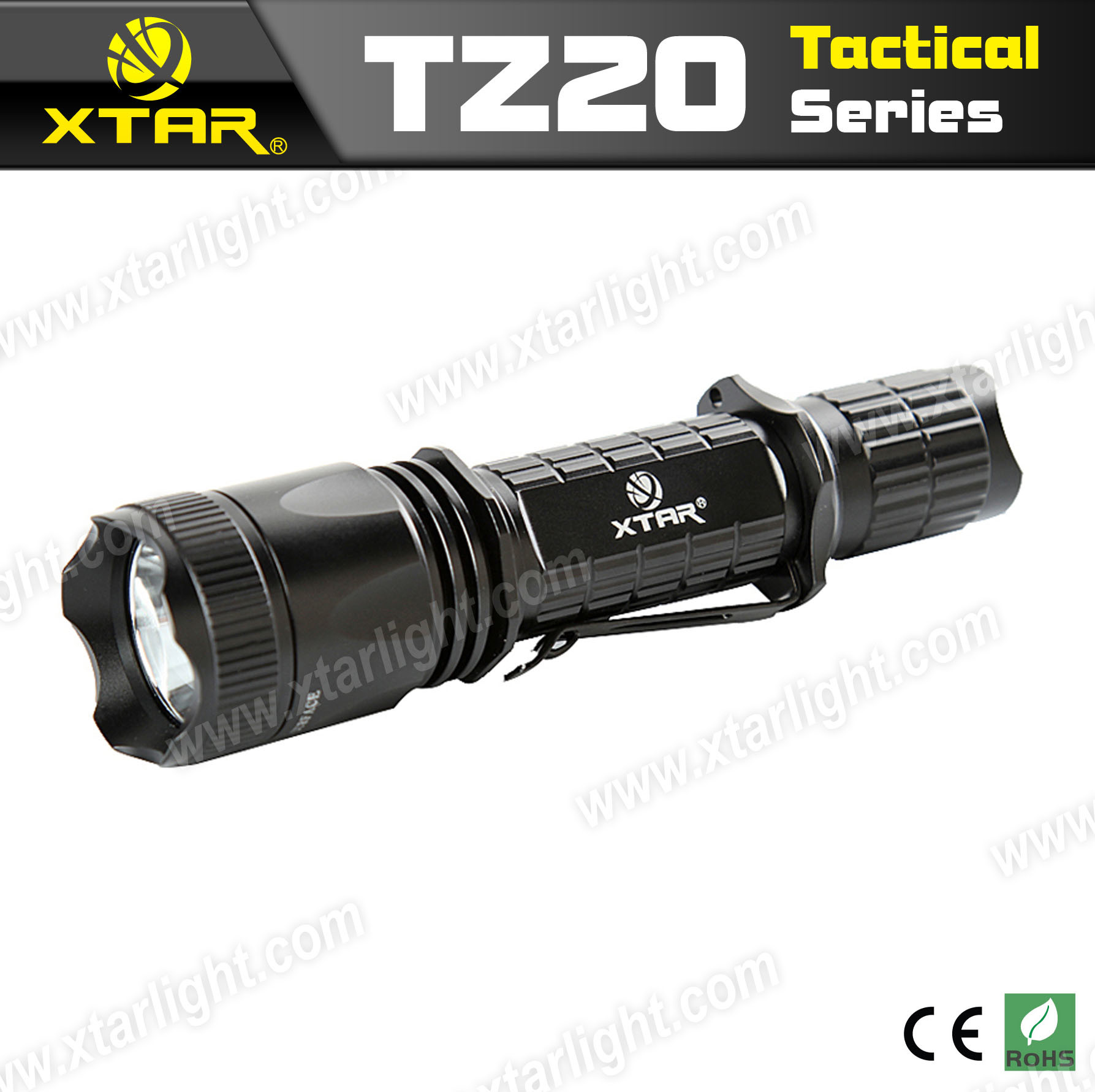 Xtar Platoon CREE T6 Tactical LED Flashlight (TZ20)