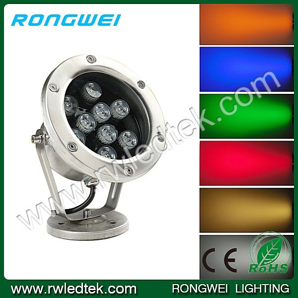 Swimming Pool&Fountain Waterproof 9W LED Underwater Light with Controller