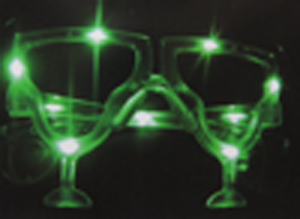 New Design LED Party Sunglasses with Cup Shap