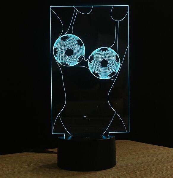 World Cup Soccer 3D LED Night Light