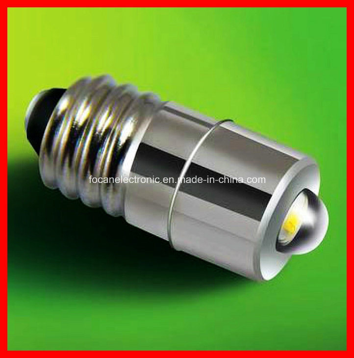 E10 LED Light Bulb, Miniature Bulbs, Flashlight Bulb; Torch Bulb