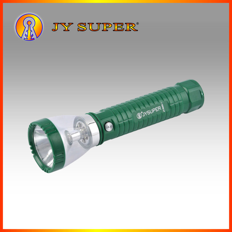 Jy Super 0.5W+0.5W LED Rechargeable Flashlight for Emergency (JY-9985-1)