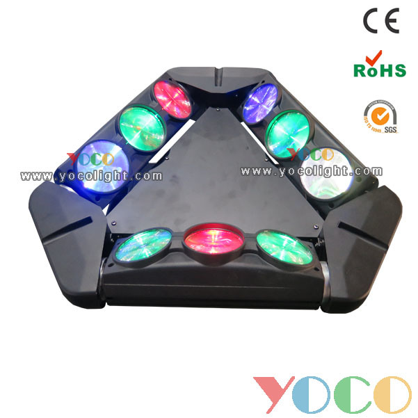 9*10W RGBW 4in1 LED Disco Lighting Spider Beam Stage Light