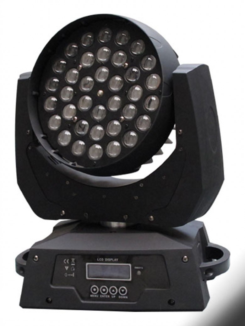 36PCS 10W LED Zoom Moving Head Wash Light