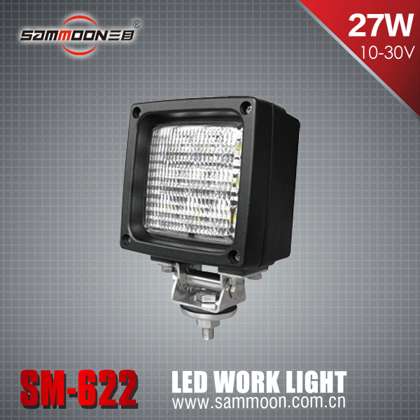 27W LED Work Light SM-622, Light for Jeep, Truck Light
