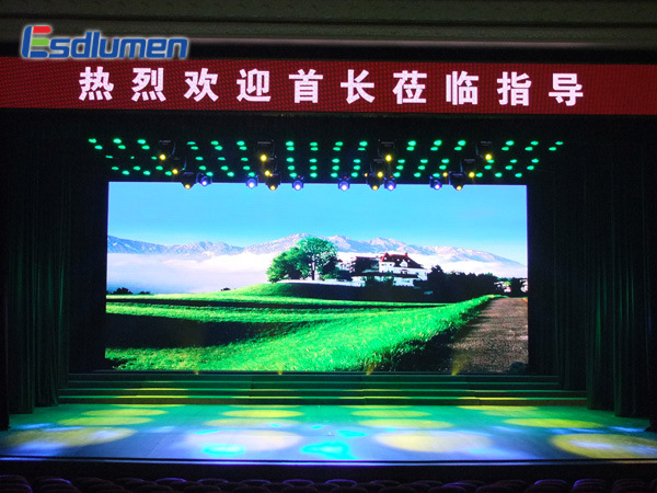 P7.62mm Indoor Fullcolor Advertising Screen LED Stage Display (ESD-IA7.62S)