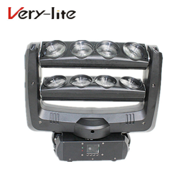 LED Stage Lighting Eight-Eyes Spiders 8psc*10W Moving Head Light