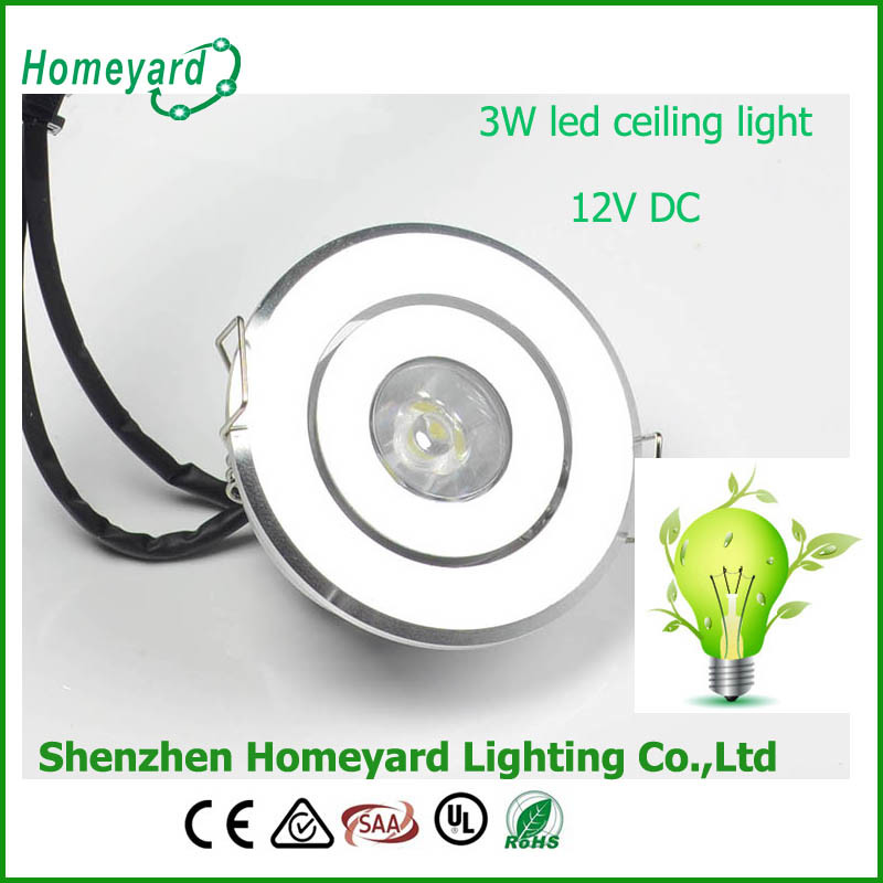 3W 12V High Power High Lumen LED Ceiling Lights
