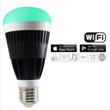 WiFi Smart LED Light Bulb 4W 5W 6W 9W Mi Light Wireless 800 Lumens WiFi Enabled A19 LED Wireless Smart Light Bulb