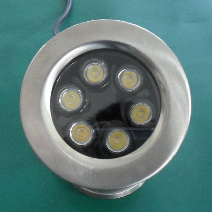 Quality 6W RGB LED Underwater Light with Synchronous Control
