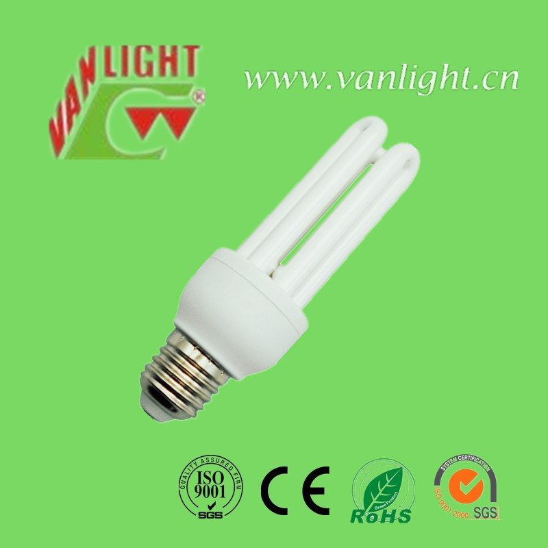 U Shape Series CFL Lamps Fluorescent Light (VLC-3UT4-18W)