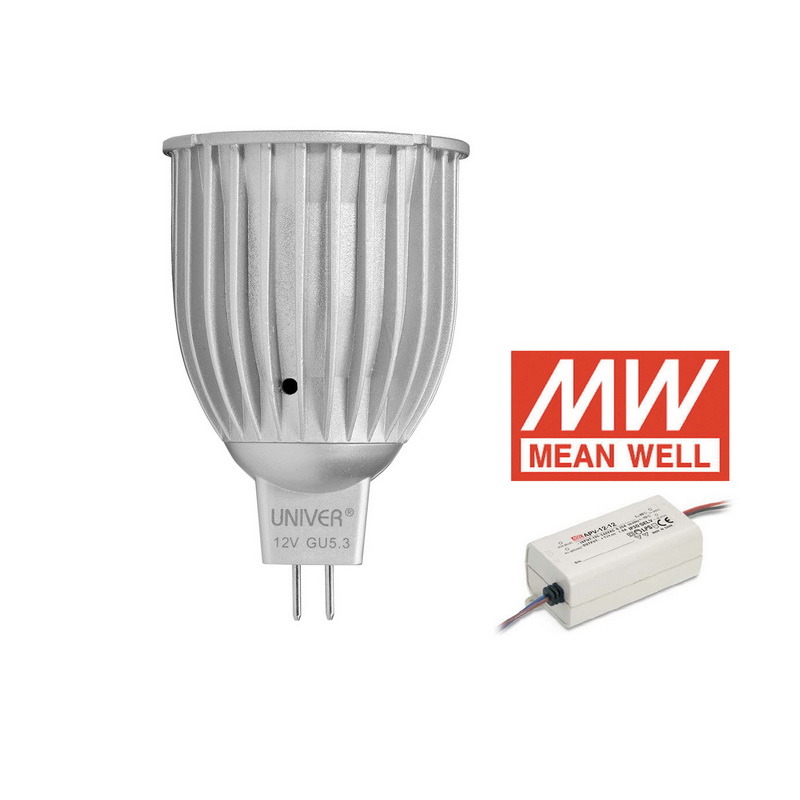 Dimmable 7W COB MR16 LED Spotlight, Lm80 Test