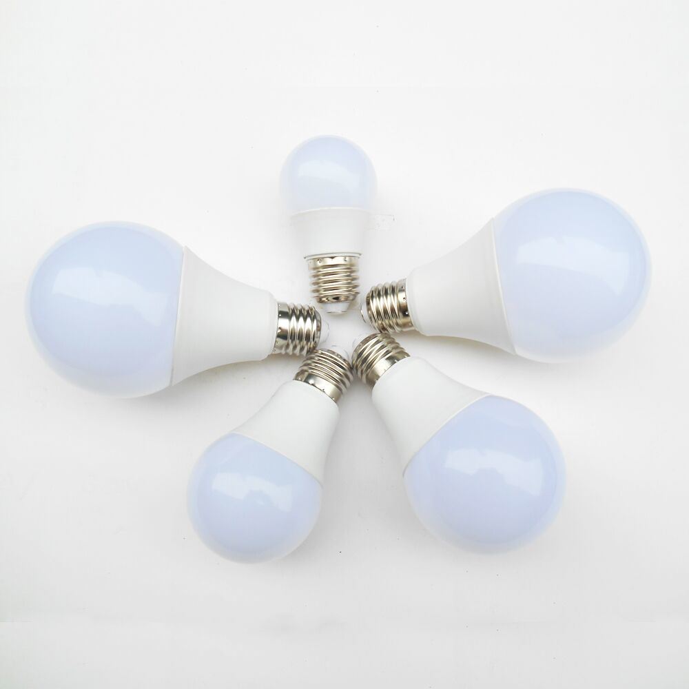 A60 LED Plastic+Aluminium E27 LED Bulb Light