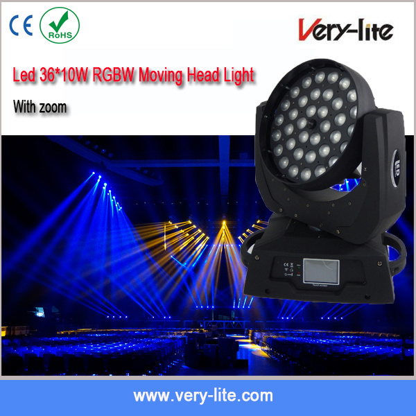 LED Moving Head, 36*10W LED Moving Head Light
