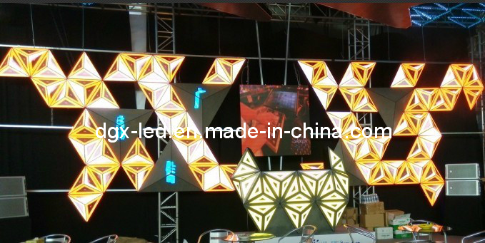 Dgx P5 Triangle Background Wall LED Display Screen