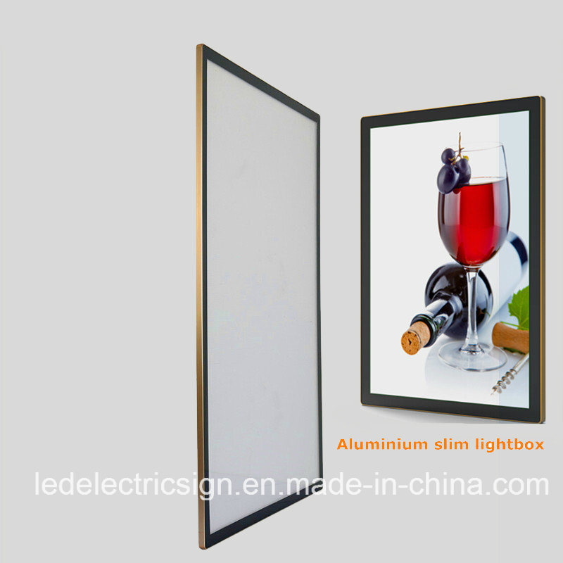 LED Aluminum Frame Slim Light Box