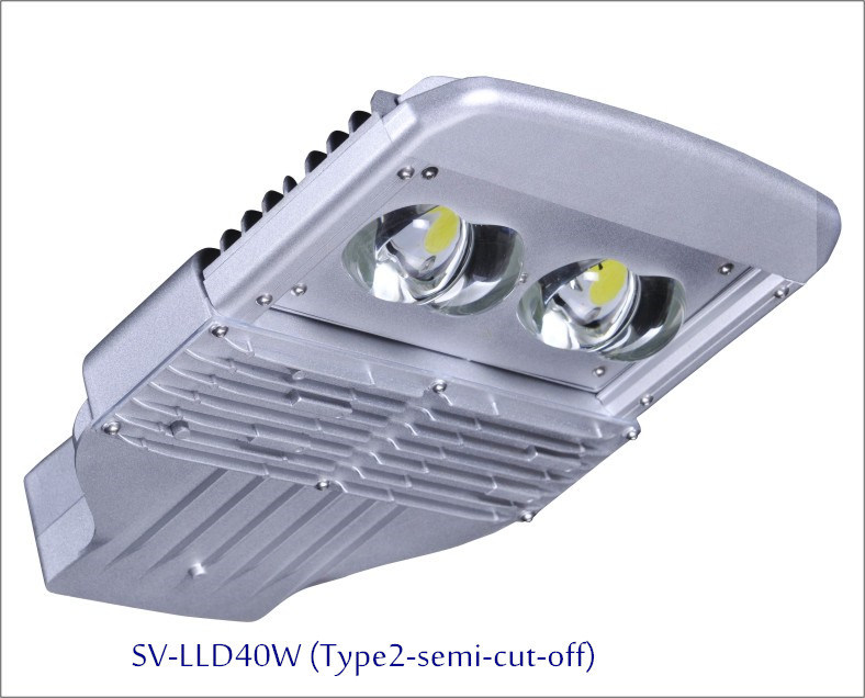 40W IP66 LED Outdoor Street Light with 5-Year-Warranty (Semi-cutoff)