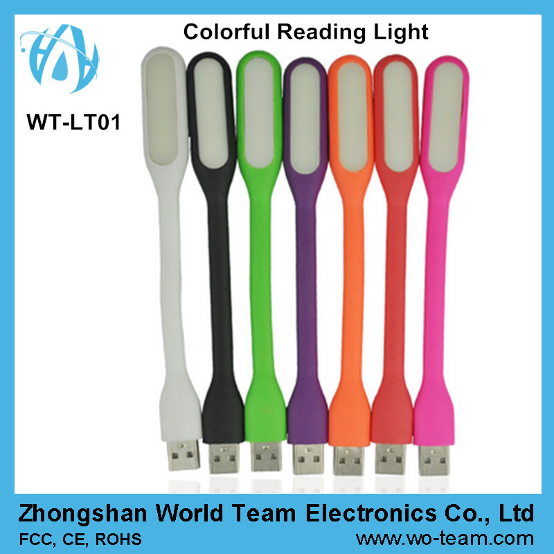 Energy-Saving Flexible USB LED Light for Reading (WT-LT01)
