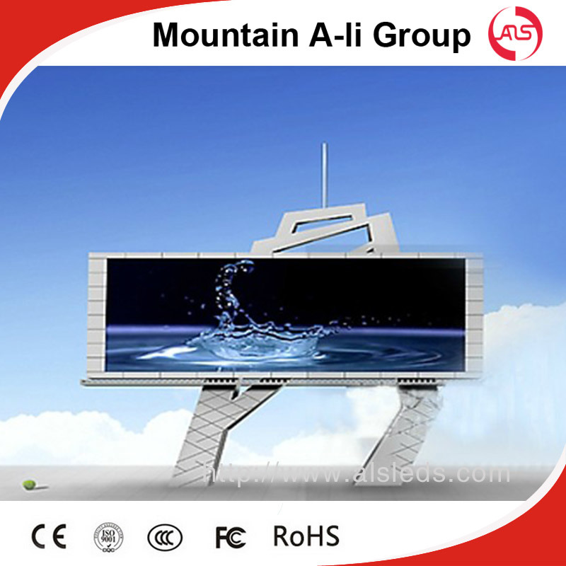 P20 High Brightness Outdoor Advertising Board Full Color LED Display