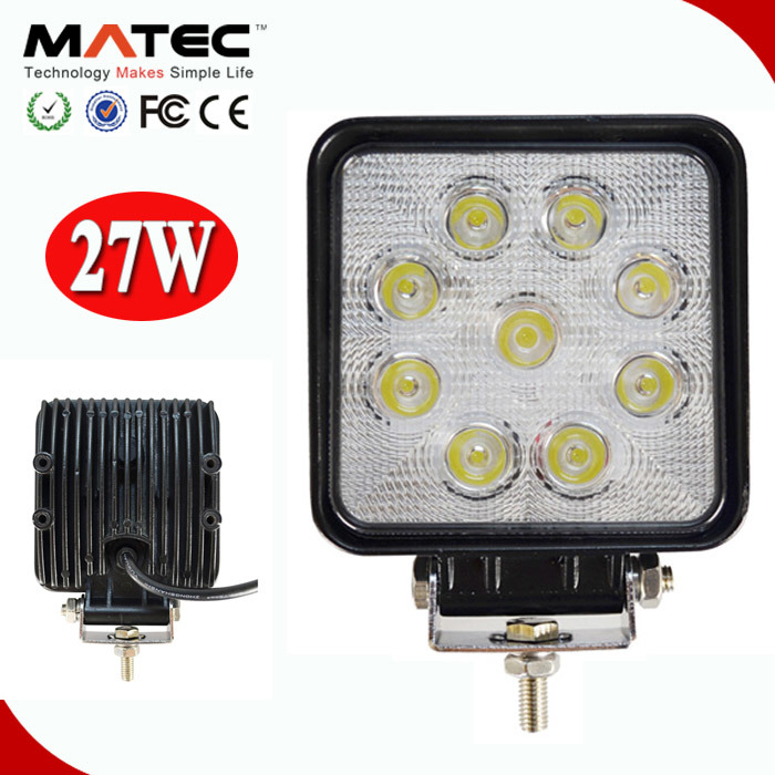 Matec off Road LED Work Lights 27W for 4X4 Accessories 27W LED Driving Light
