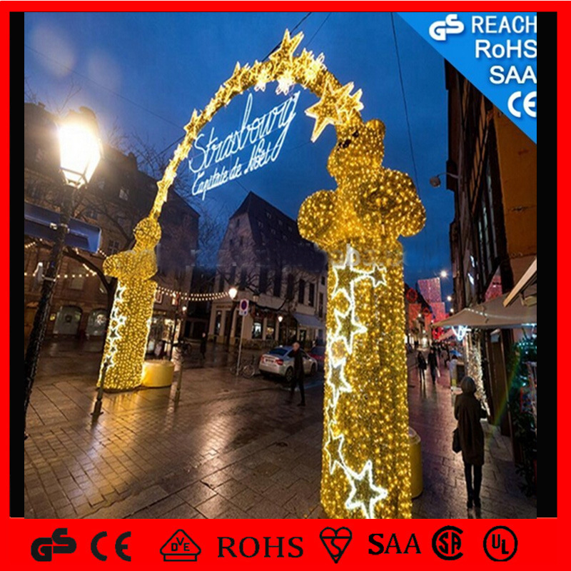 LED Christmas Decoration Festival Outdoor Wedding Arches Light