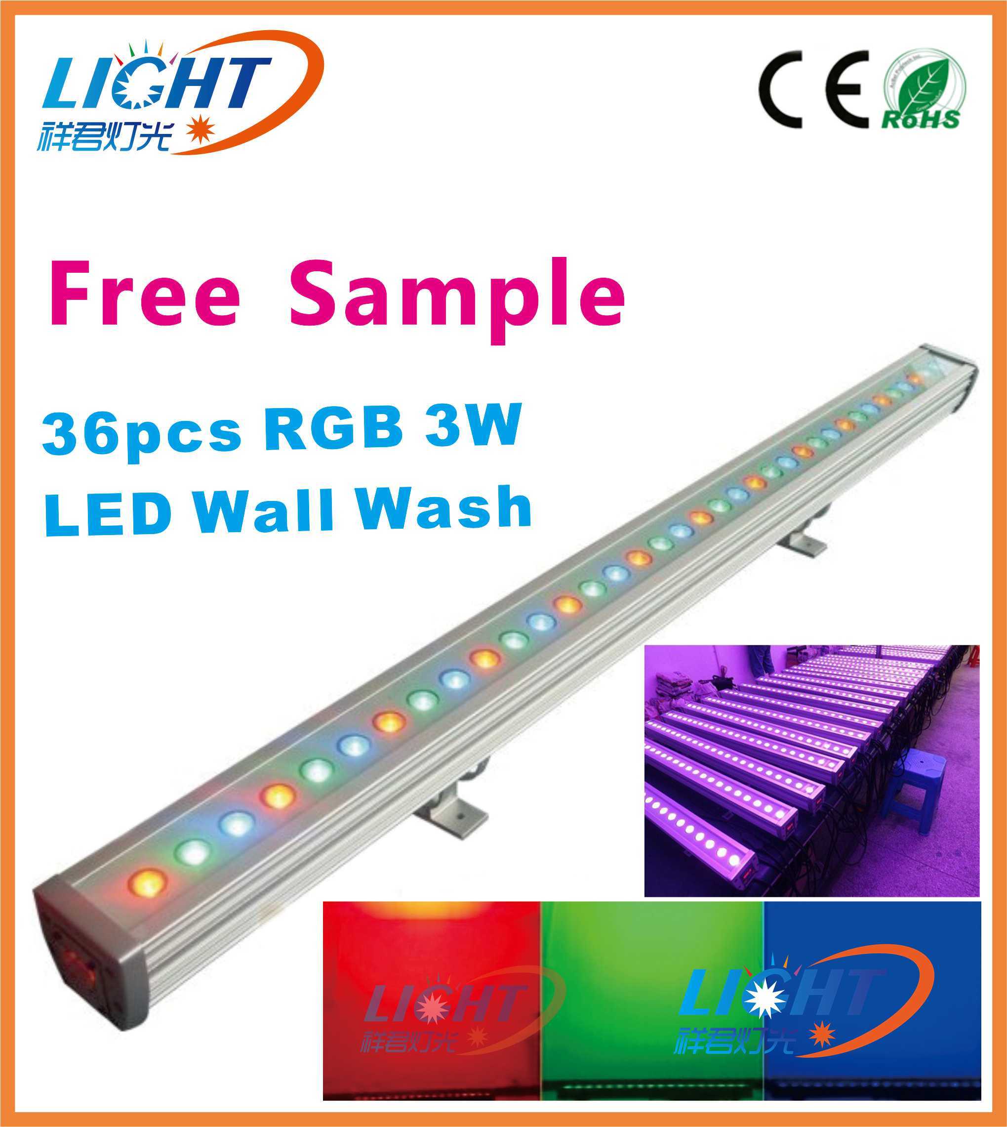 36X3w 3in1 IP65 RGB Outdoor LED Wall Washer